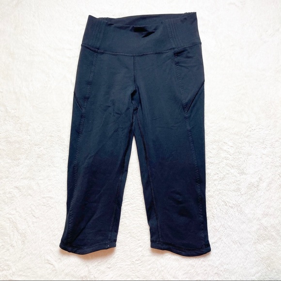 Lululemon Cropped Running Leggings - Picture 1 of 6
